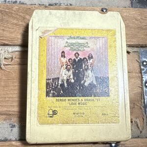 Bell Records Sergio Mendes & Brasil '77 Love Music 8-Track Tape, M 81119